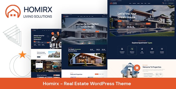 Homirx v1.0.4 房地产WordPress主题 - 专业房产网站解决方案