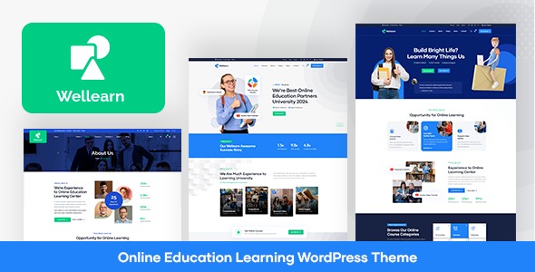 Wellearn v1.0.6 在线学习WordPress主题 - 在线教育与学习平台解决方案