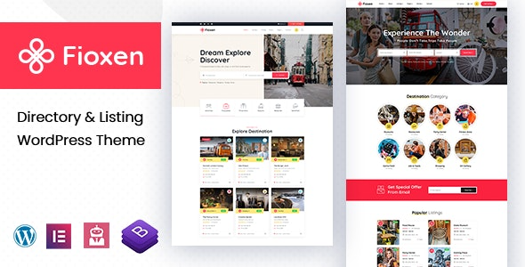 Fioxen v1.1.8 Directory Listing WordPress Theme - 专业目录列表WordPress主题