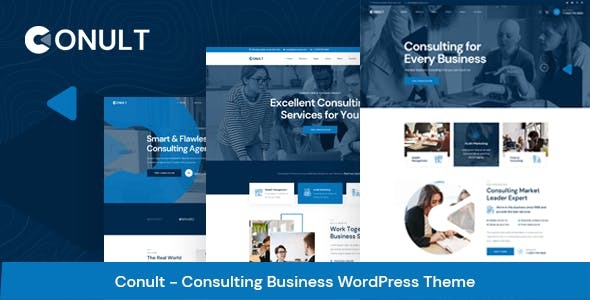 Conult v1.2.7 咨询业务WordPress主题 - 专业企业网站模板