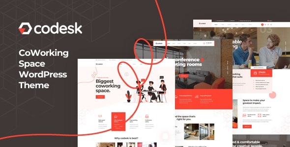 Codesk v1.2.0 创意办公空间WordPress主题