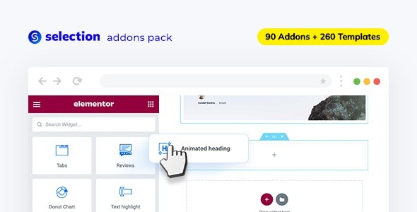 Selection (v1.12.9) WordPress的Elementor插件包