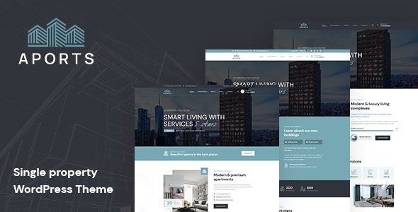 Aports v1.1.0 Single Property WordPress Theme - 单属性房地产WordPress主题