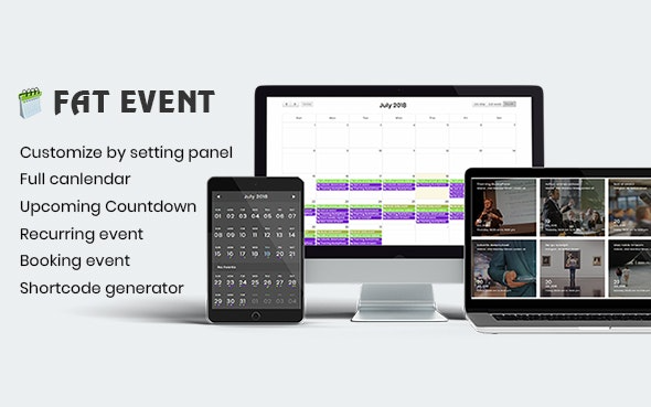 FAT Event v5.17 WordPress活动与日历预订插件