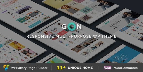 Gon (v2.4.3) 响应式多功能WordPress主题