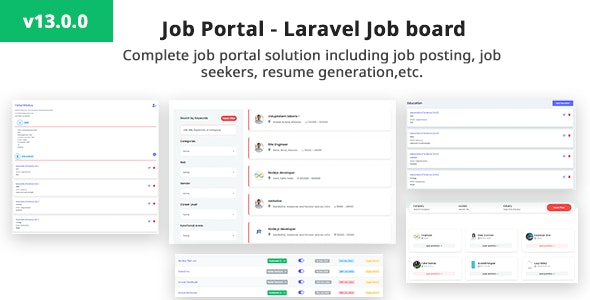 InfyJobs (v14.4.1) Laravel Job Board – 专业招聘门户系统