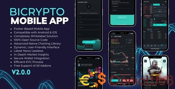 Bicrypto Mobile v3.5 – 完全原生的Flutter移动应用为Bicrypto