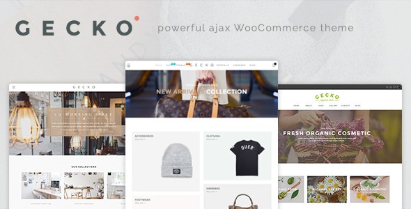 Gecko v1.9.8 强大的Ajax WooCommerce主题