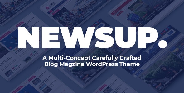 Newsup Pro Theme v3.9.9.37 - 专业新闻杂志WordPress主题