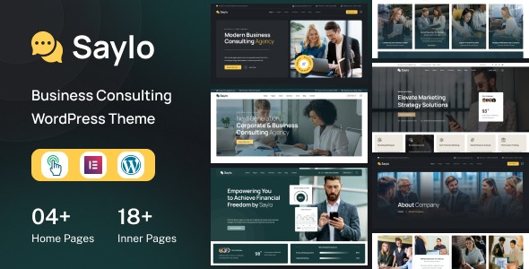 Saylo v1.0 Finance & Consulting WordPress Theme - 金融与咨询企业WordPress主题