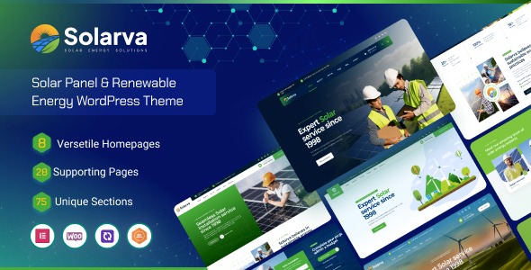 Solarva (v1.0.0) 生态与太阳能主题