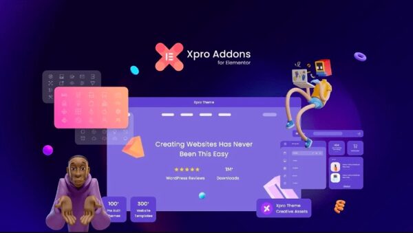 Xpro Elementor Addons – Pro v1.4.7 – 强大的Elementor扩展插件，提升网站设计功能