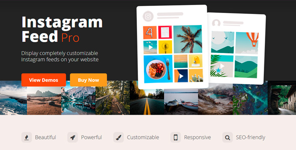 Instagram Feed Pro v6.7.0 [开发者版] By Smash Balloon - WordPress Instagram动态展示插件