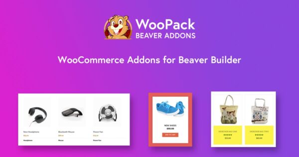 WooPack Beaver Builder Addon v1.5.8.1 - WooCommerce增强插件