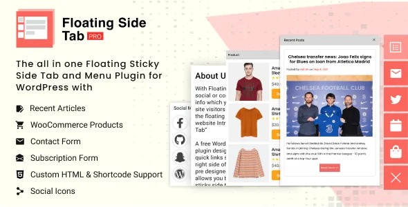 Floating Side Tab PRO v1.0.3 - 专业浮动侧边栏标签插件