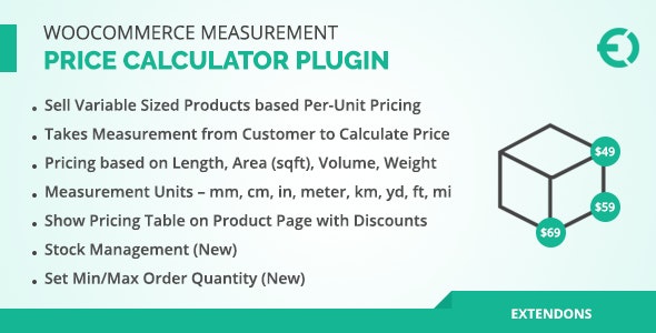 WooCommerce Measurement Price Calculator Plugin - 按单位测量价格计算器插件(v2.2.4)