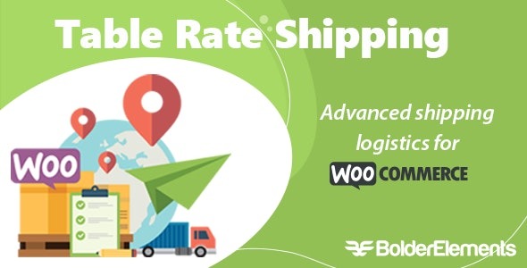Table Rate Shipping for WooCommerce v4.3.12 [Codecanyon] BolderElements - WooCommerce表格运费计算插件