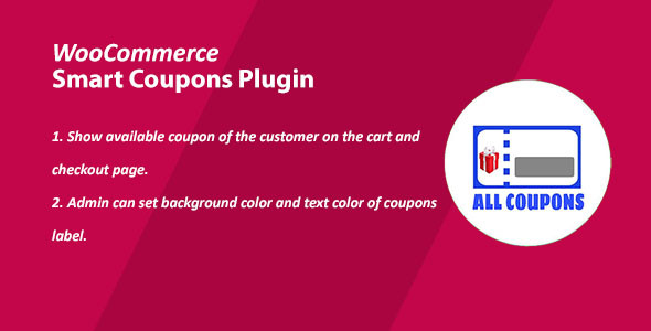 Smart Coupons for WooCommerce (v9.35.0) - WooCommerce智能优惠券插件