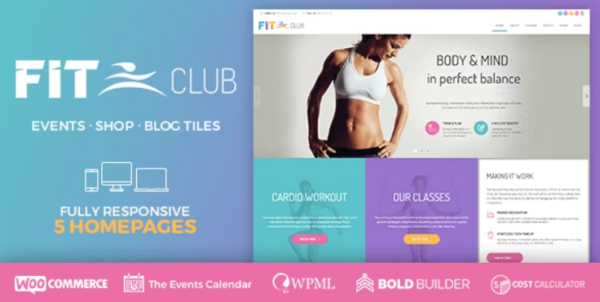 Fitness Club v1.4.8 健康与健身房WordPress主题