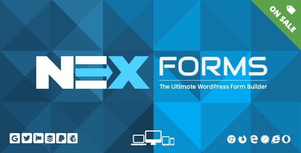 NEX-Forms (v8.9.1) 终极WordPress表单构建器 + 插件