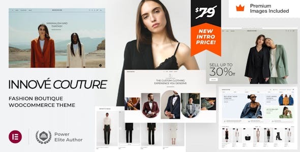 Innové Couture (v8.0) 时尚精品店WordPress主题 - 高端时尚网站设计模板