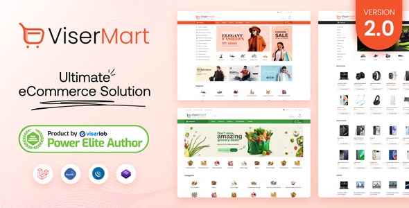 ViserMart v2.2 - 电子商务平台主题
