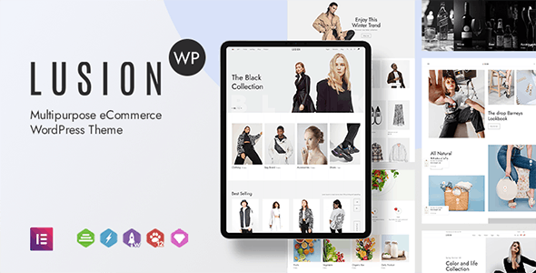 Lusion (v2.1.8) 多功能电子商务WordPress主题 - 专业电商网站解决方案