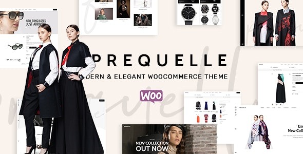 Prequelle v1.9.7 优雅现代WooCommerce主题