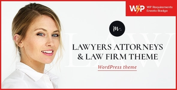 M.Williamson v1.2.5 律师与法律顾问 WordPress 主题