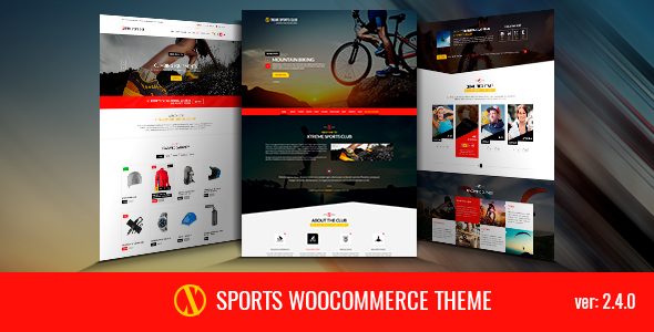 Xsports (v2.4.1) Xtreme Sports Theme - 极限运动俱乐部WordPress主题