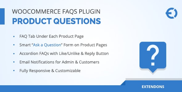 WooCommerce FAQ Plugin v1.0.6 产品常见问题标签 + 商店常见问题页面