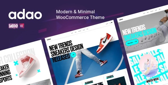 Adao v1.0.4 Modern WooCommerce Theme - 现代WooCommerce商城主题