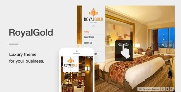 RoyalGold v1.5.5 奢华响应式WordPress酒店或度假村主题