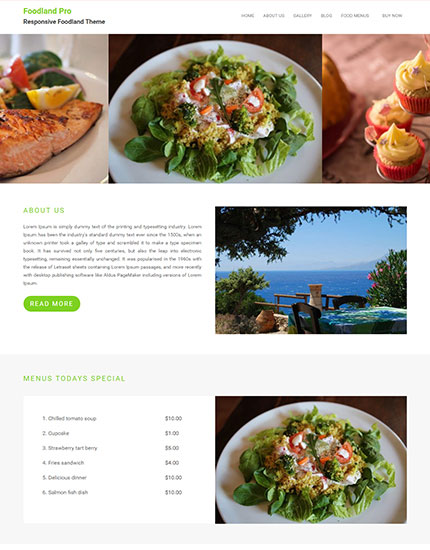 Foodland Pro v1.2.5 - 专业食品行业WordPress主题