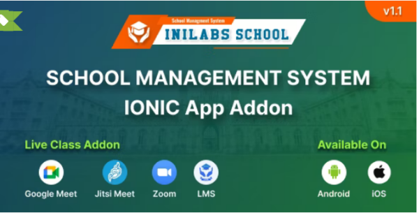 iNiLabs School Android App v1.3 Ionic Mobile Application - 学校安卓应用Ionic移动应用程序