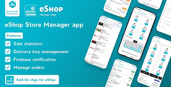 eShop v4.0.2 Ecommerce Admin / Store Manager app - 电子商务管理与商店管理应用