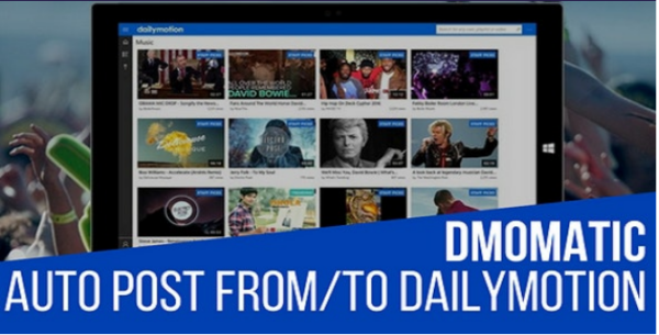 DMomatic v.1.6.7 WordPress自动文章生成器和Dailymotion自动发布插件