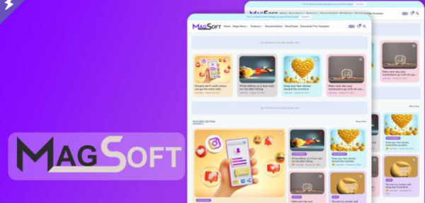 MagSoft v1.0.0 杂志与简约博客WordPress主题模板