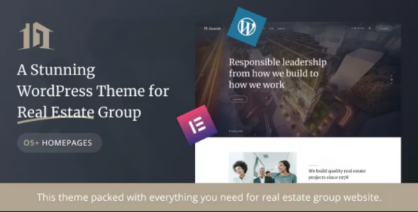 Housale v1.0 Real Estate Group WordPress Theme - 房地产集团WordPress主题
