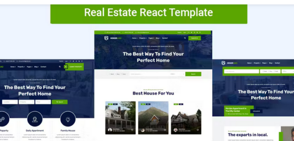 Mingrand v1.0.3 Real Estate React Template - 房地产React模板