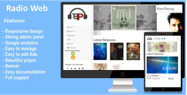 Radio Web PHP Script v2.0 - 专业网络电台PHP脚本