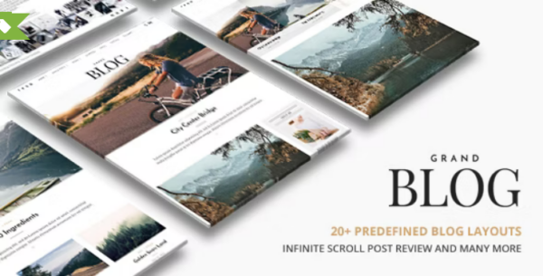 Grand Blog WordPress Theme v3.1 - 响应式博客主题