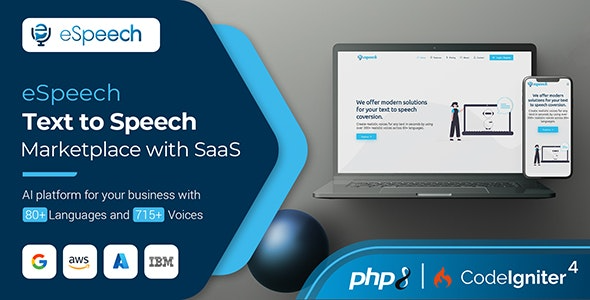 eSpeech v1.4.3 Text to Speech Flutter Full App - 文本转语音Flutter完整应用