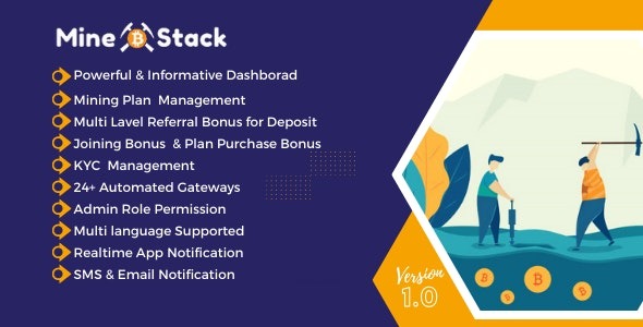 MineStack v1.0 一个云挖矿平台