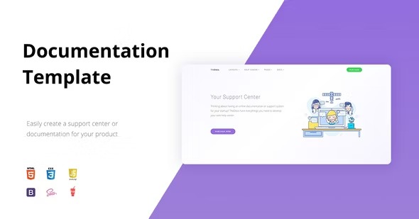 TheDocs v2.0.3 在线文档模板 - 专业文档管理与展示主题