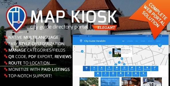 City Guide Directory Portal v1.7.3 - 城市指南目录门户WordPress主题
