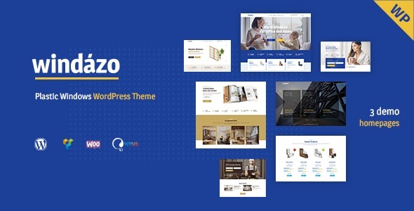 Windazo (v1.2.2) 塑料门窗WordPress主题