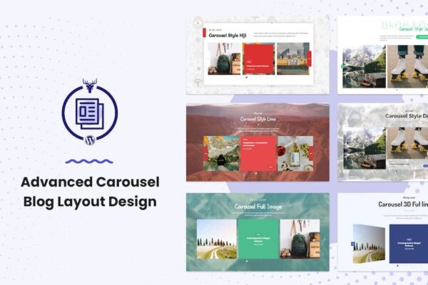 Advanced Carousel Blog Layout Design v1.0.0 - 高级轮播博客布局设计