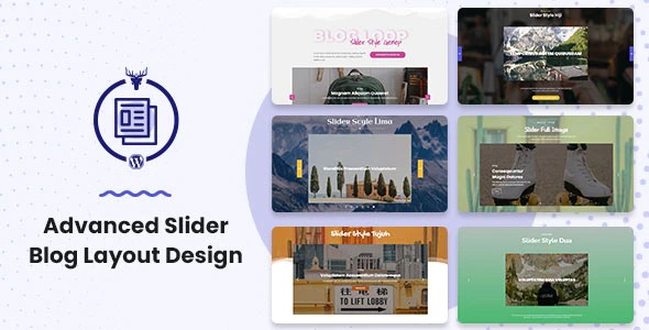 Advanced Slider Blog Layout Design v1.0.0 - 高级滑块博客布局设计