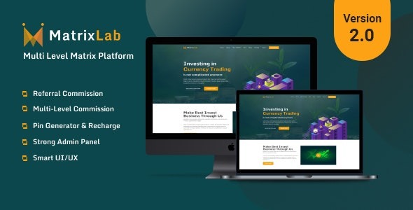 MatrixLab v2.0 Multilevel Matrix Platform - 多级矩阵平台解决方案
